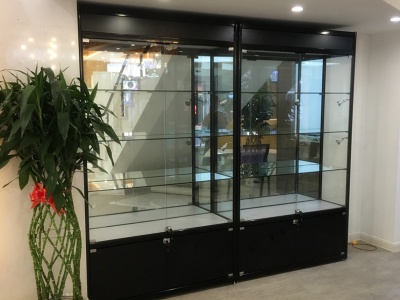 Vitrine Comercial de Vidro para Lojistas